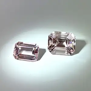 モルガナイト(ステップカット)入荷