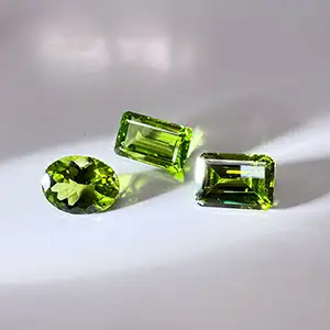 8月の誕生石──瑞々しい輝きを放つペリドット3ピース入荷